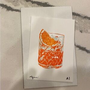 Anastasia INCIARDI - Mini Print - Negroni - Comes From Bentonville Arkansas